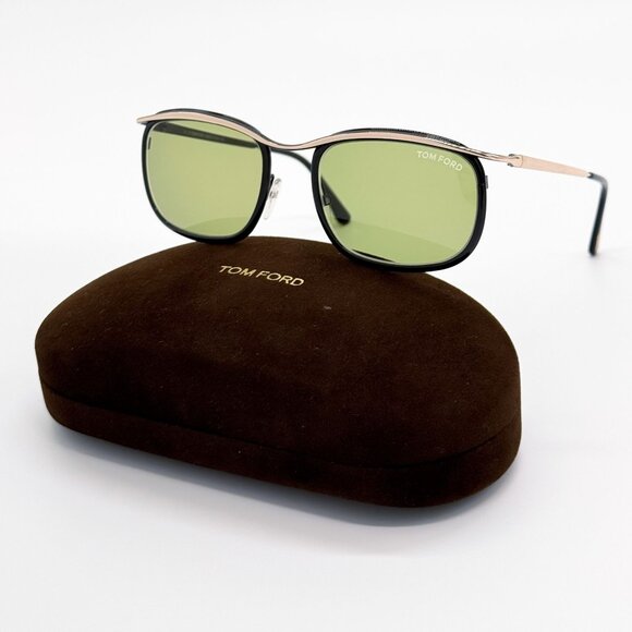 NEW TOM FORD SUNGLASSES MARCELLO TF419 05N BLACK UNISEX EYEWEAR FT0419/S 05N main image 8